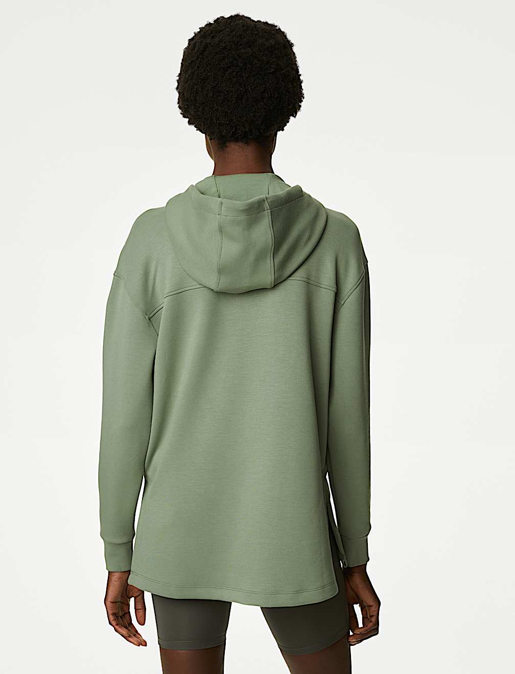Hooded Relaxed Long Sleeve Yoga Hoodie