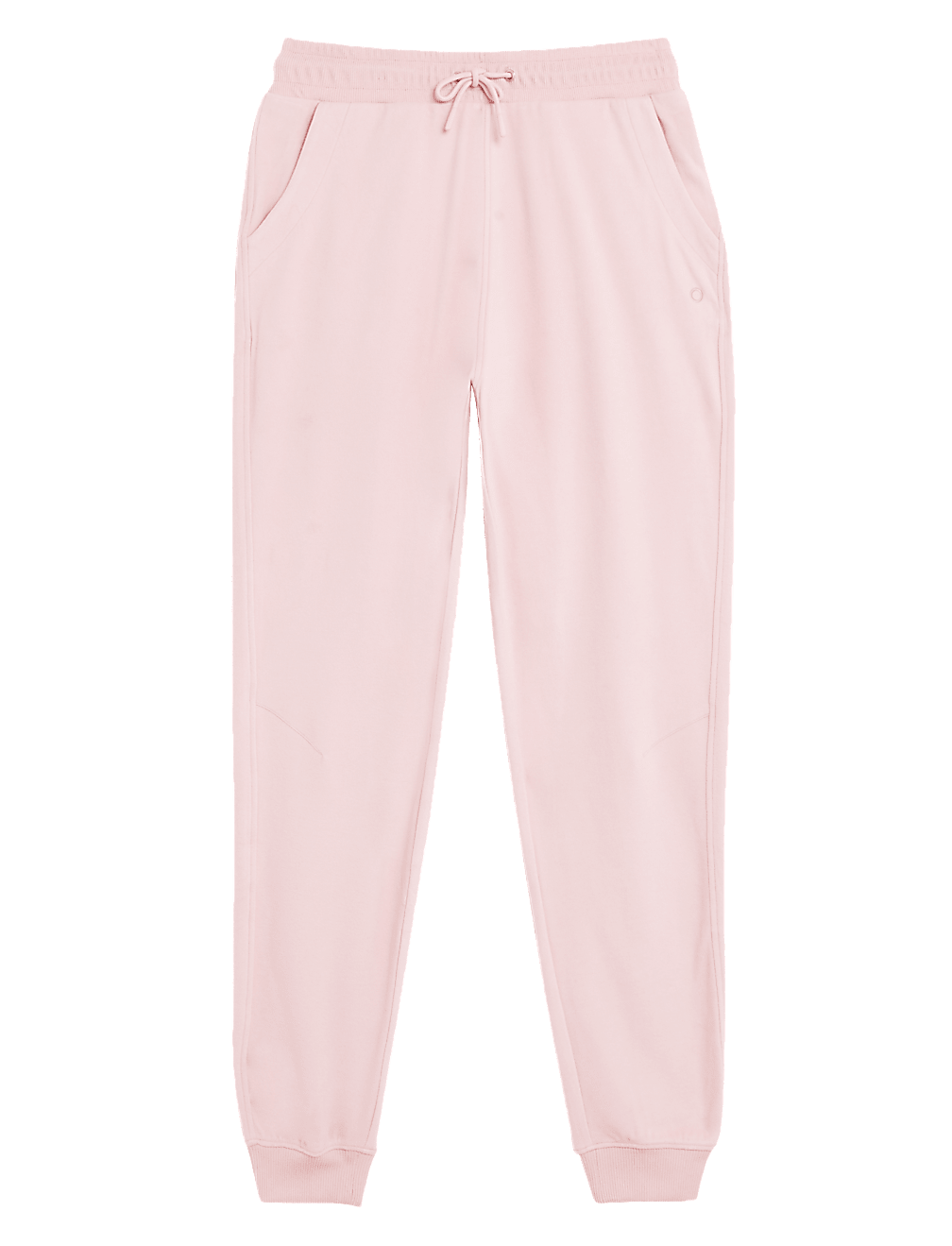 Fleece Cuffed High Waisted Relaxed Joggers
