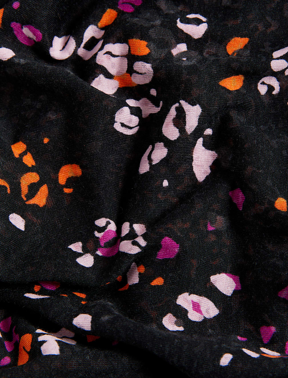 Printed Scoop Neck 2-in-1 T-Shirt