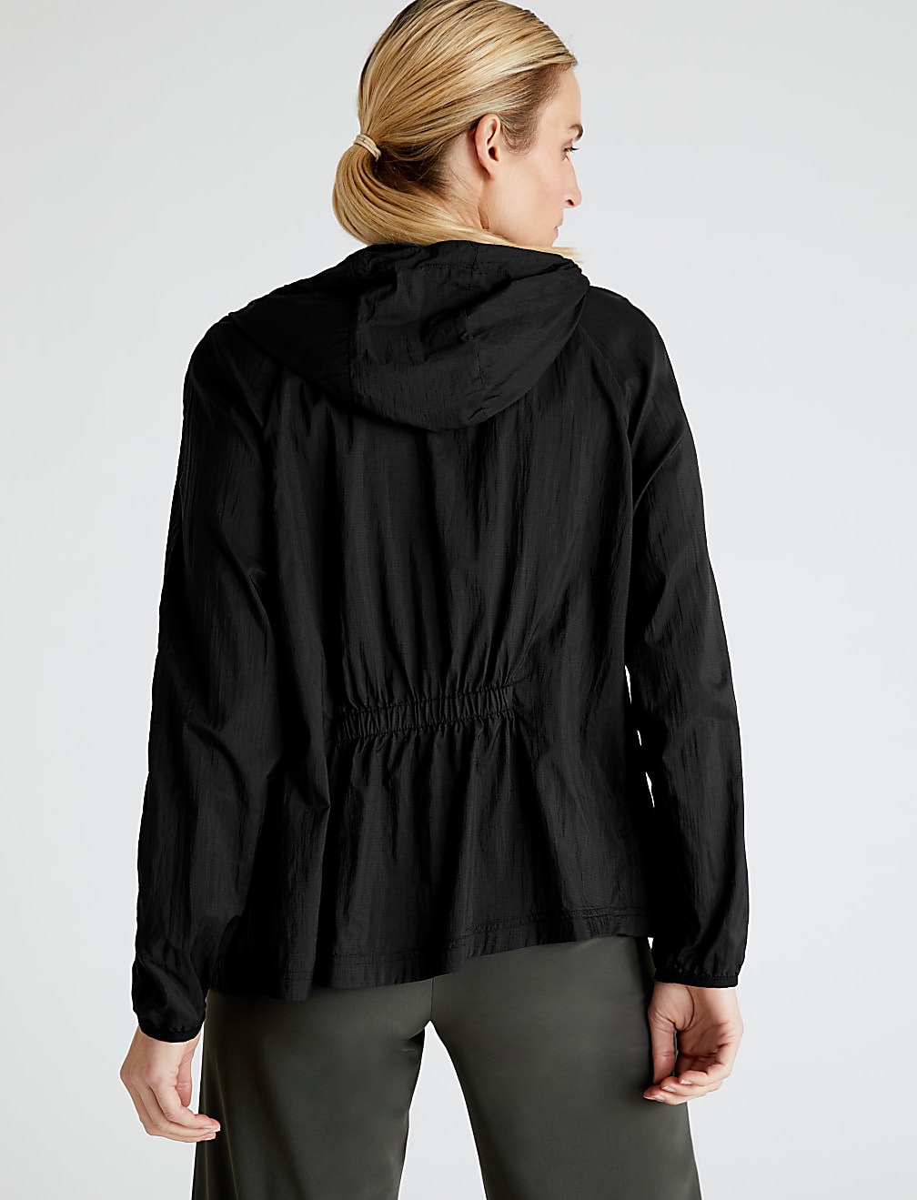 Lightweight Hooded Running Jacket