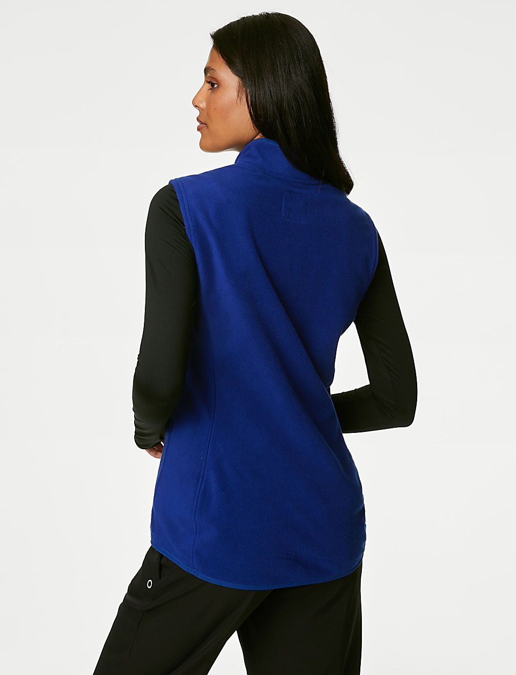 Zip Up Funnel Neck Gilet