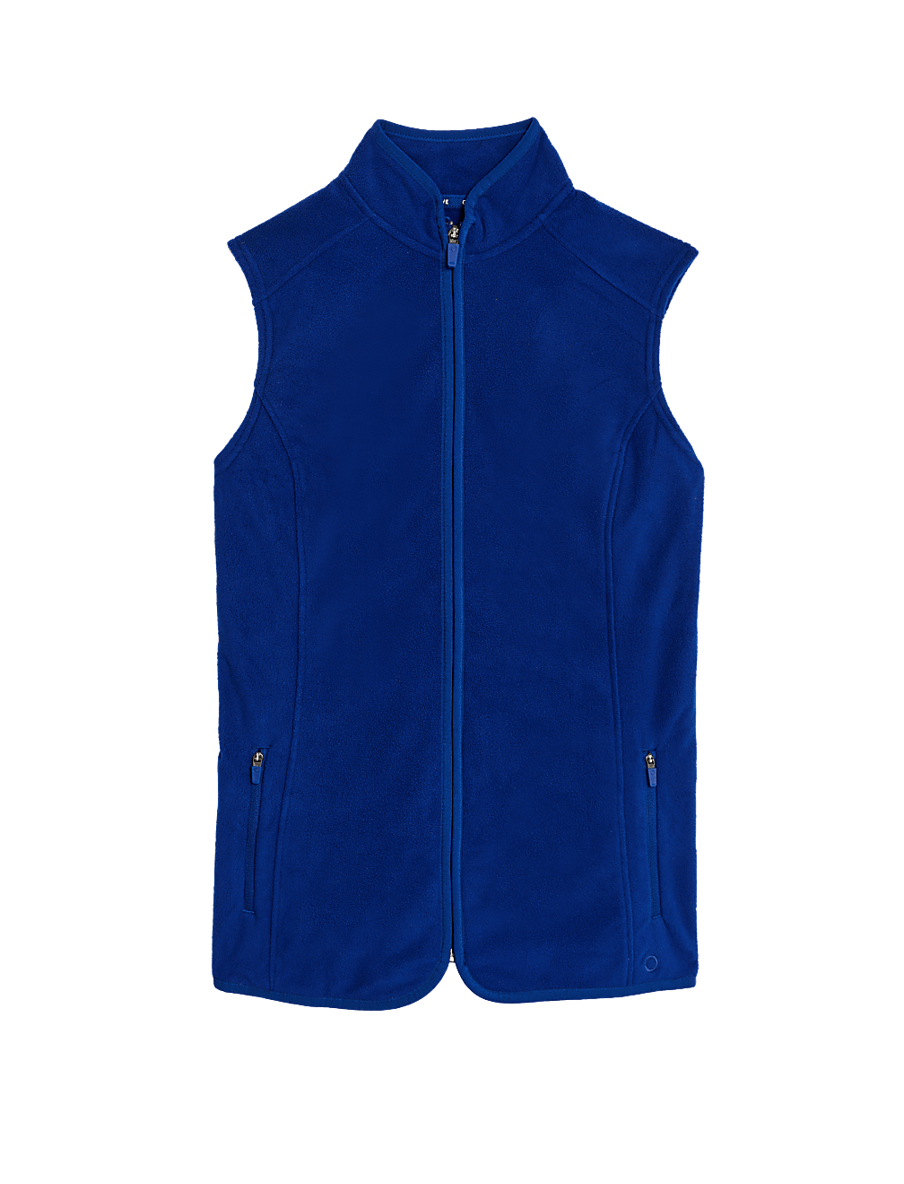 Zip Up Funnel Neck Gilet