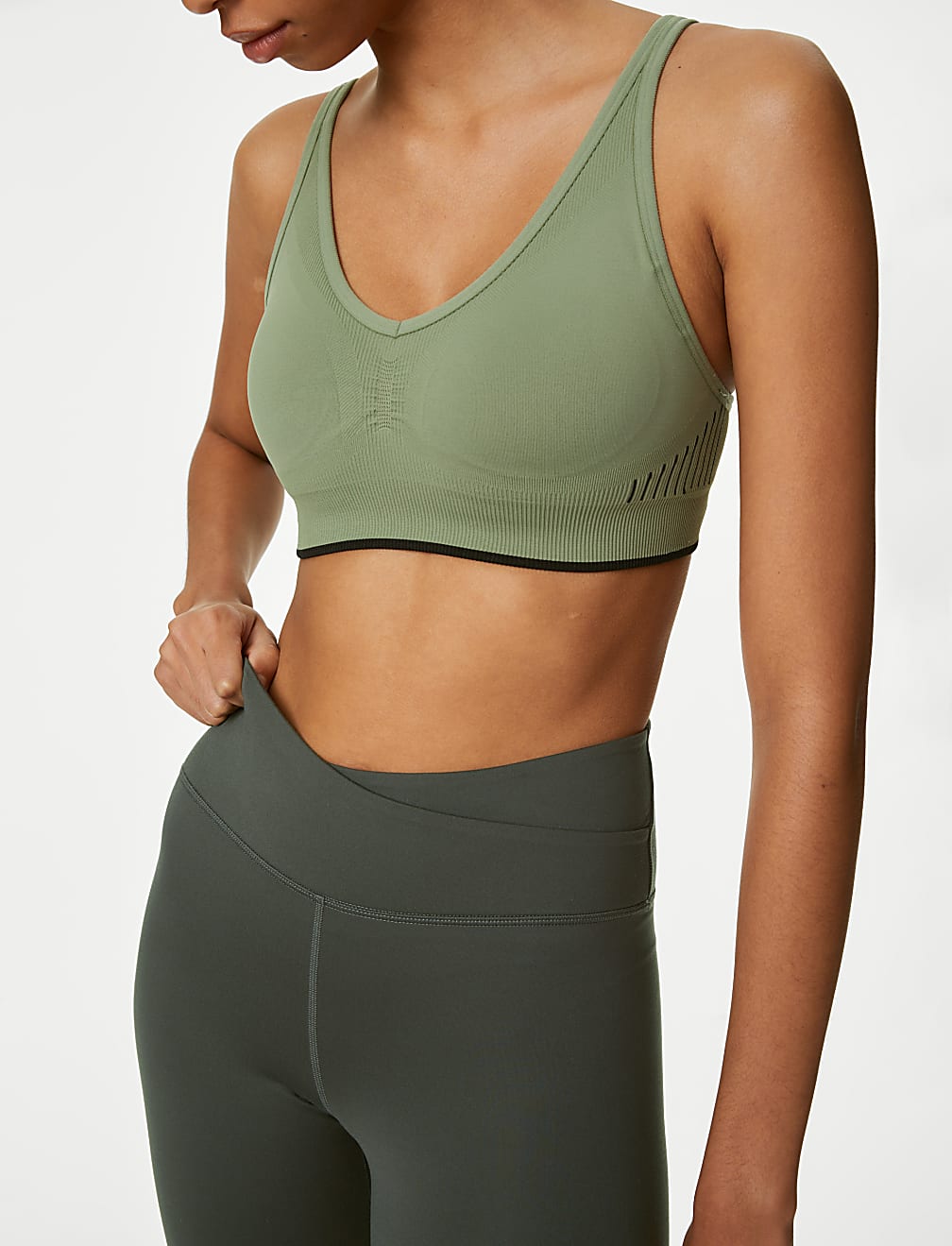 High waisted yoga shorts online