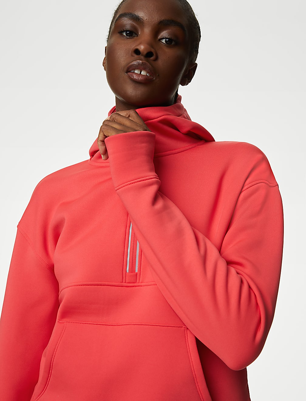 Ultraheat™ Half Zip Relaxed Hoodie