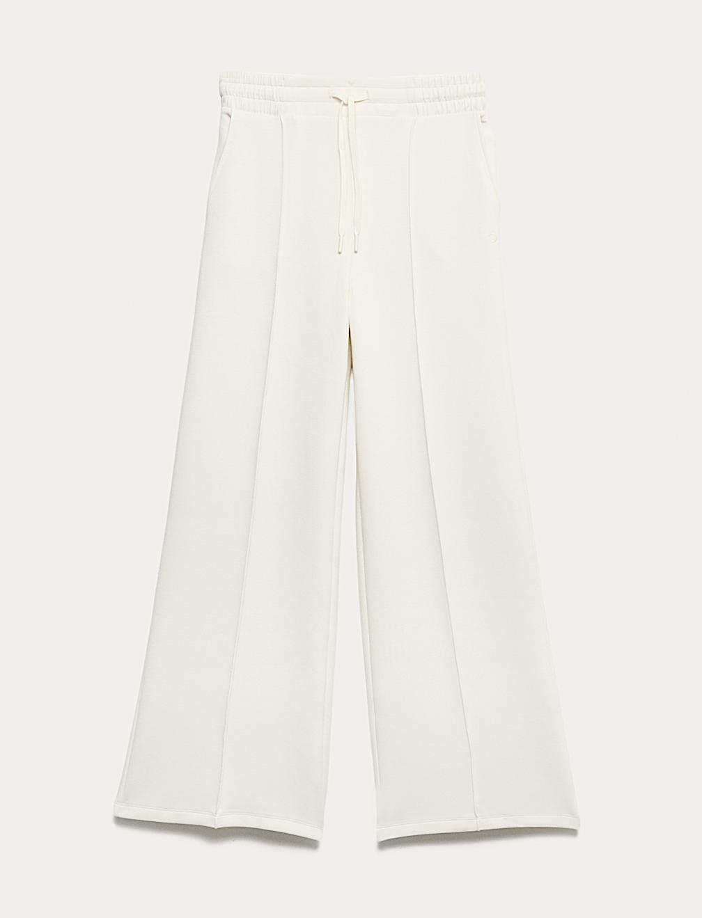 High Waisted Wide Leg Yoga Joggers