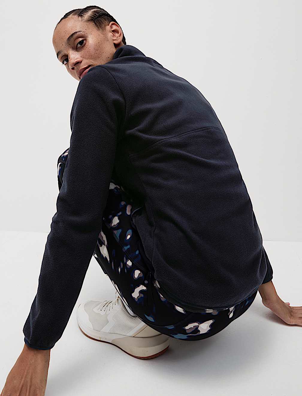 Thermal Zip Up Funnel Neck Fleece