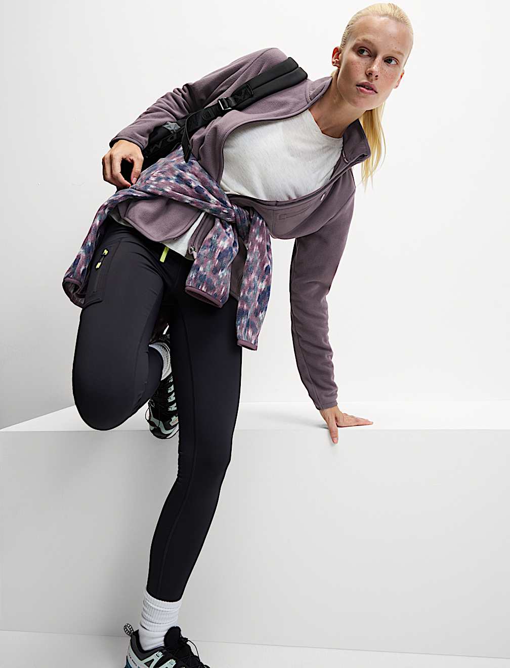 Thermal Zip Up Funnel Neck Fleece