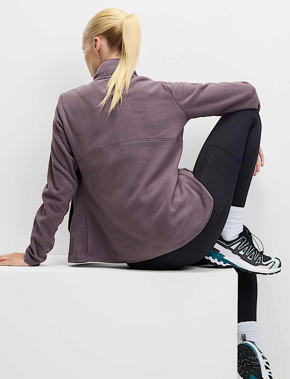 Thermal Zip Up Funnel Neck Fleece