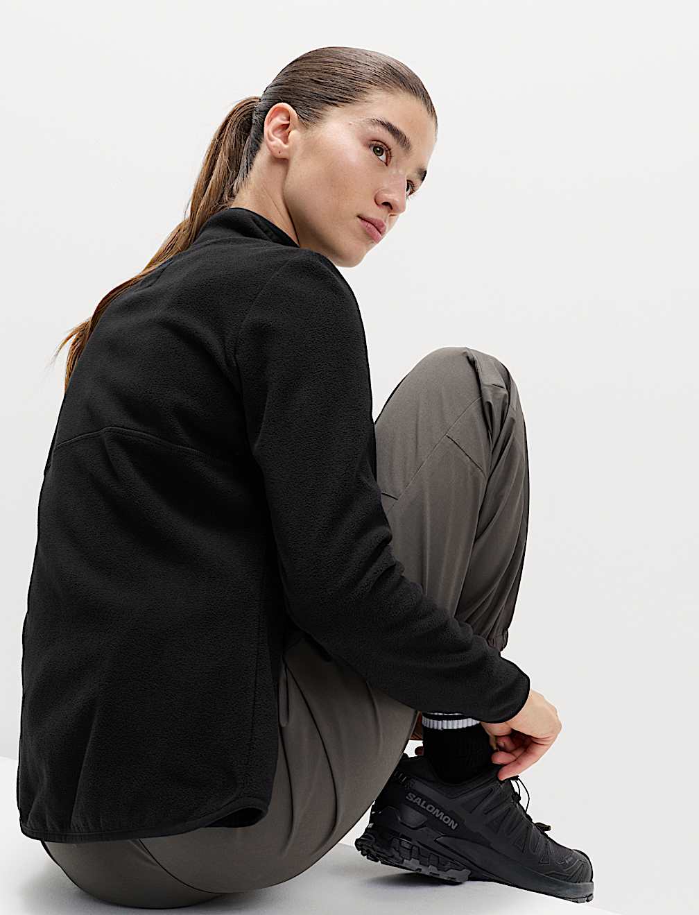 Thermal Zip Up Funnel Neck Fleece