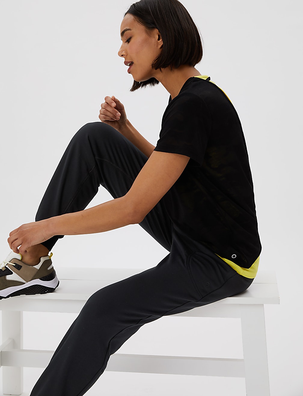 Modal Rich Cuffed Relaxed Yoga Joggers
