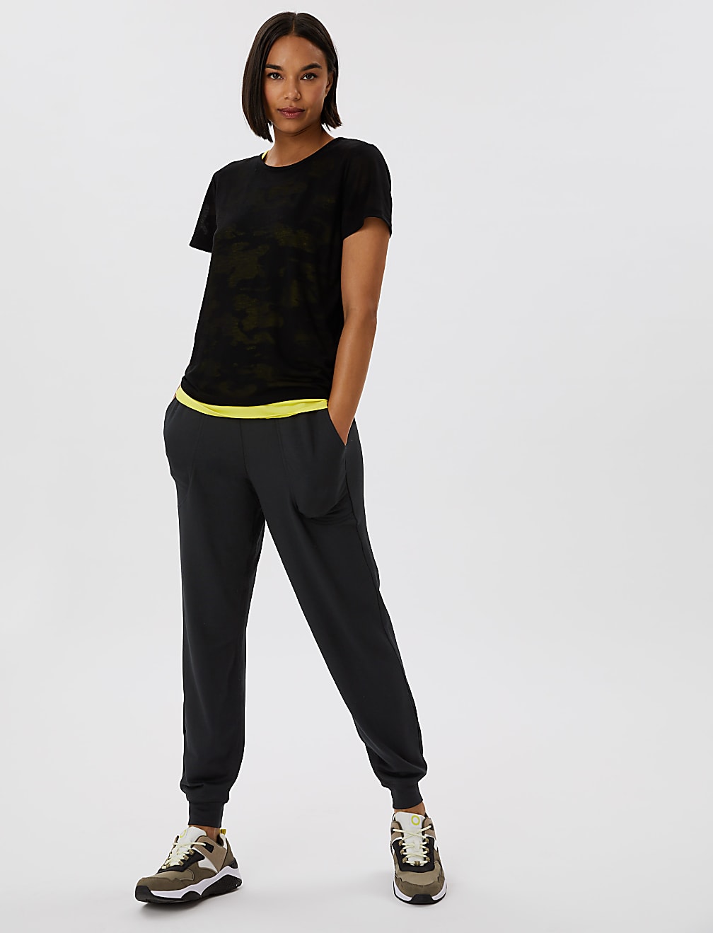 Modal Rich Cuffed Relaxed Yoga Joggers