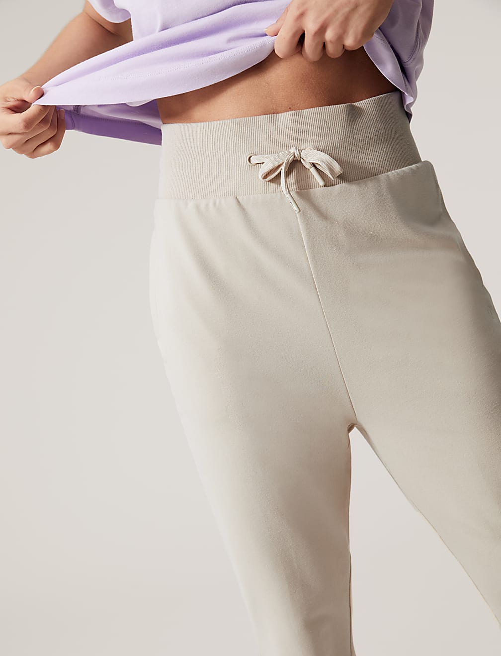 Cotton Rich Cuffed Relaxed Joggers