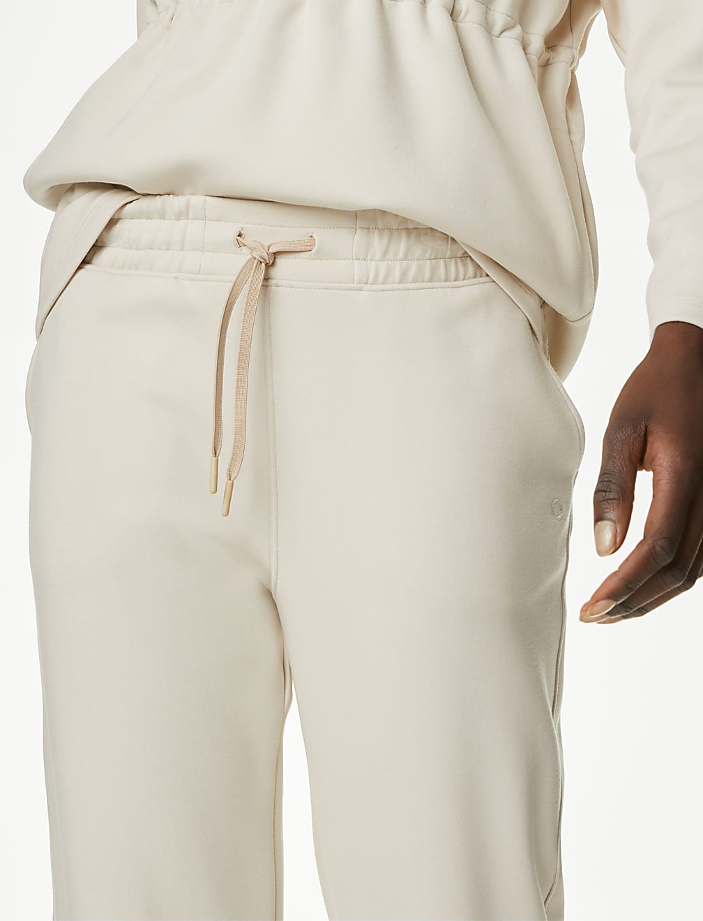 Cuffed High Waisted Tapered Joggers