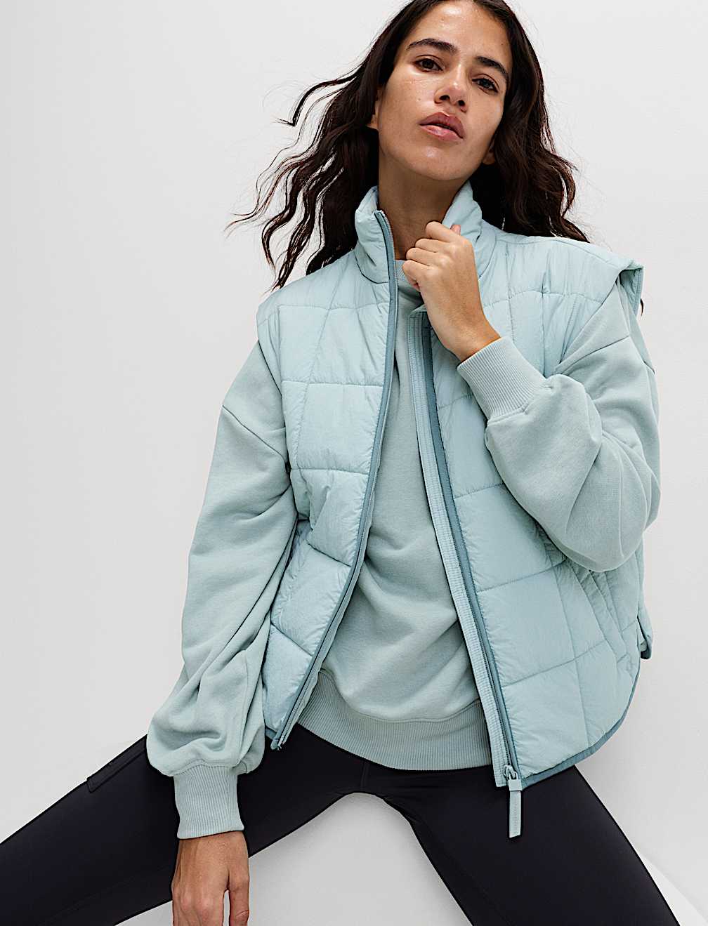 Cotton Rich Crew Neck Oversized Sweatshirt