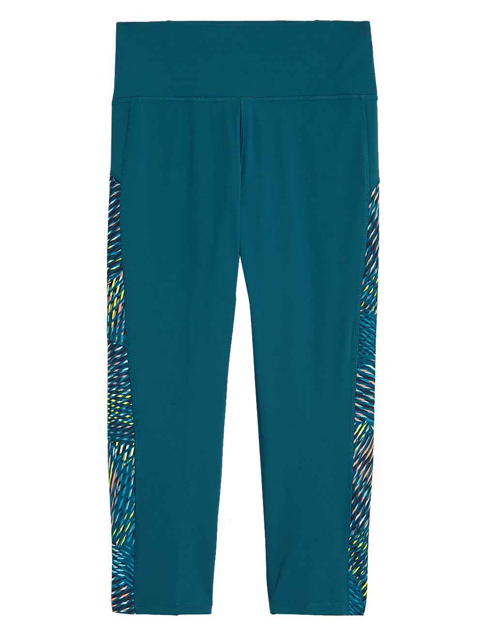 Go Move Printed Cropped Gym Leggings