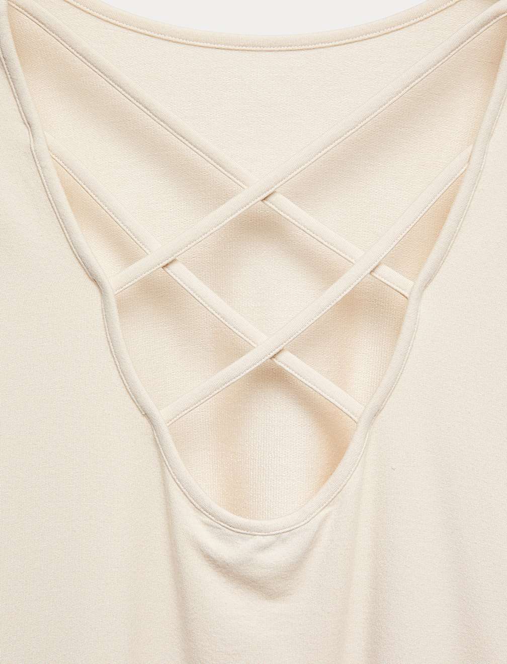 Modal Rich Strappy Back Sweatshirt