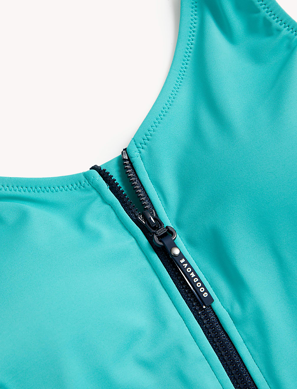 Active Zip Through Swimsuit