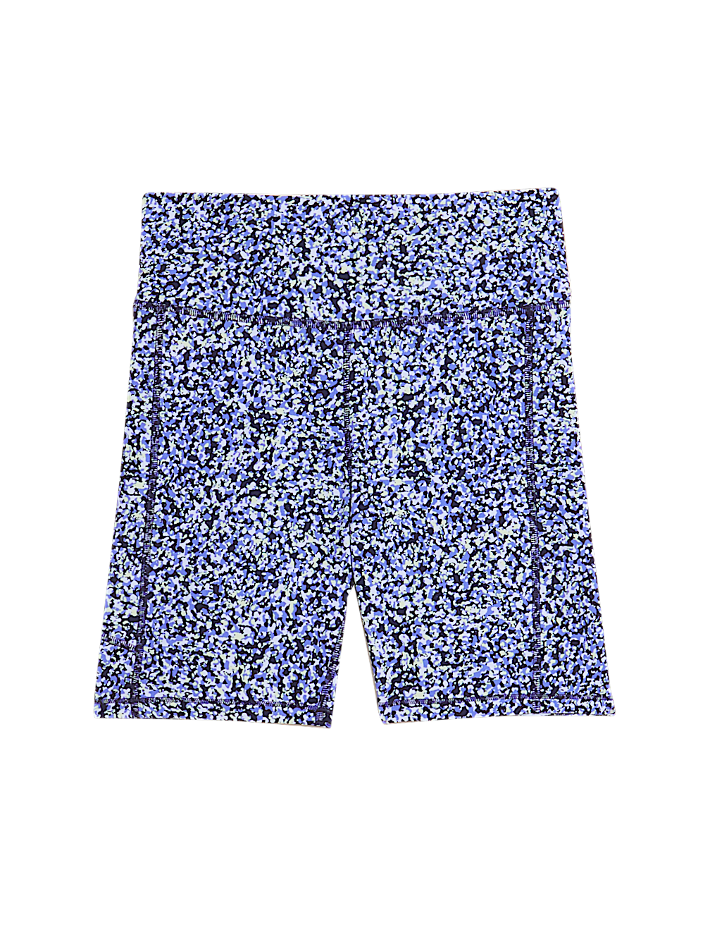 Go Move Printed High Waisted Gym Shorts