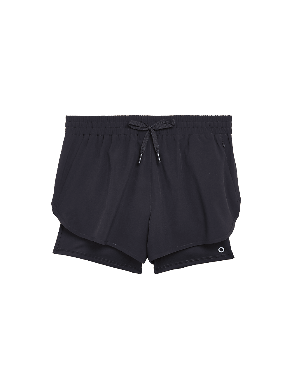 Woven Layered Gym Shorts