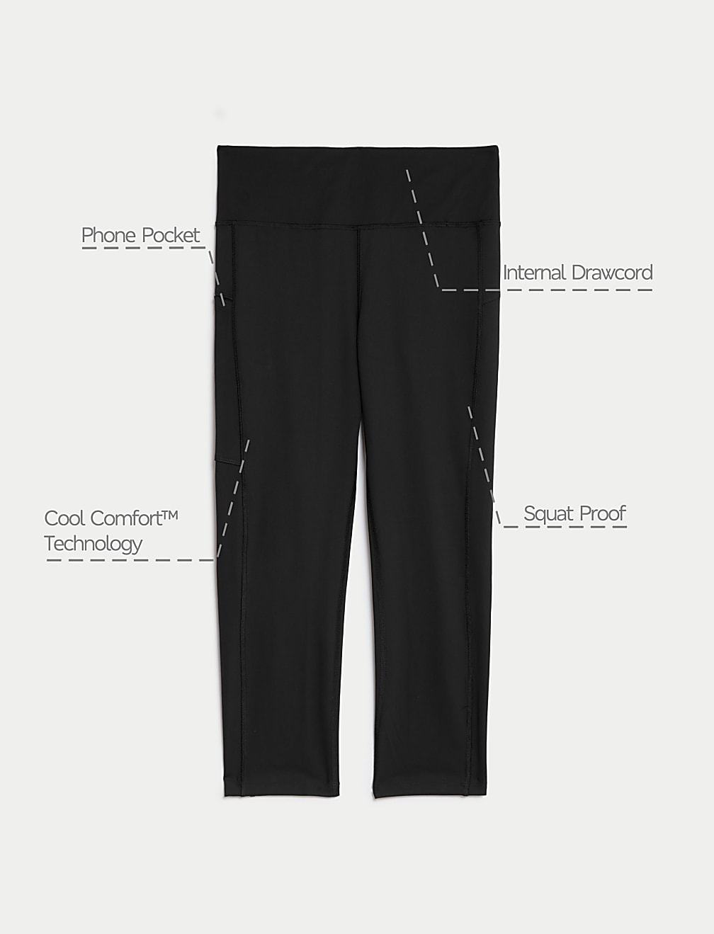 Go Move Cropped Gym Leggings