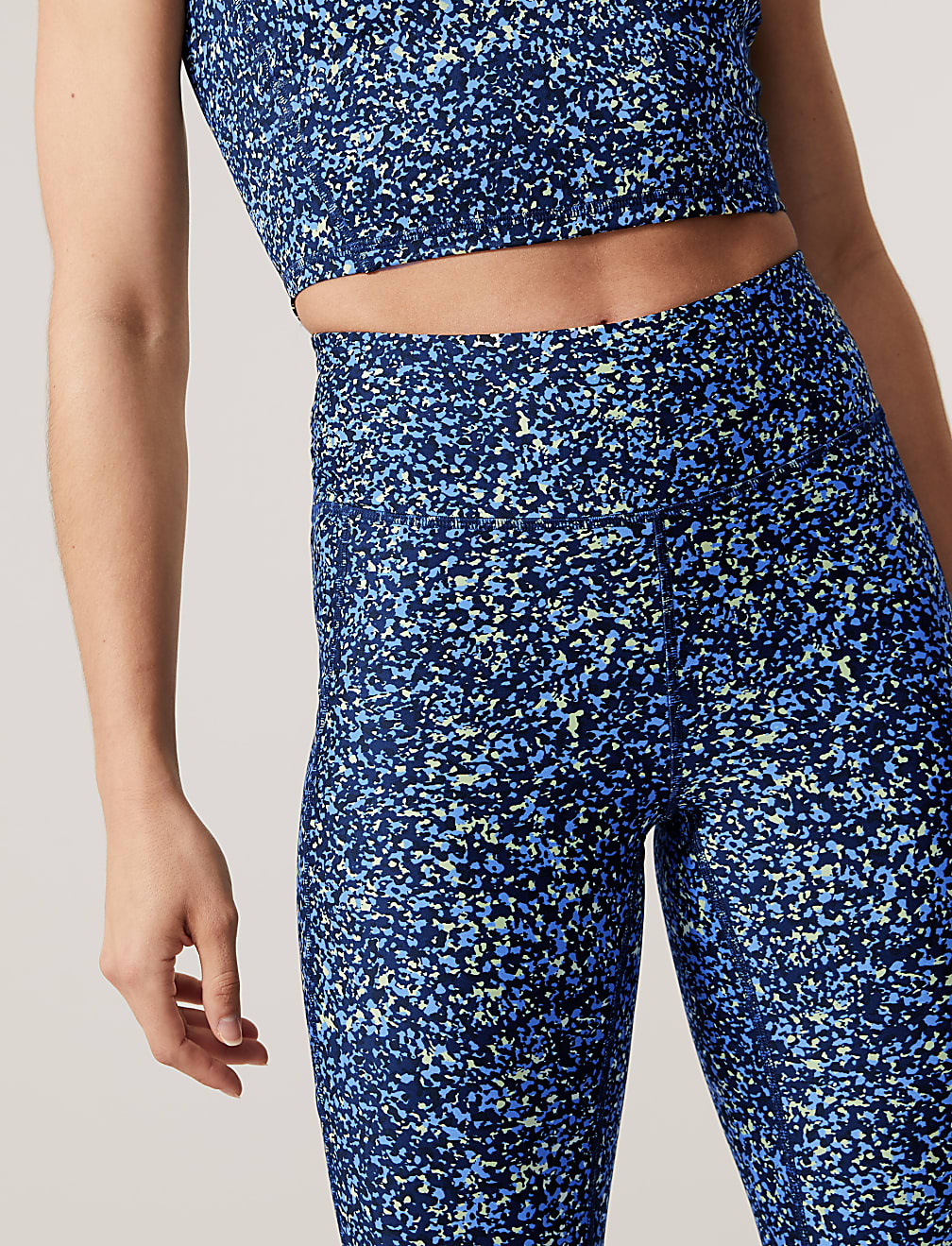 Go Move Printed High Waisted Gym Leggings