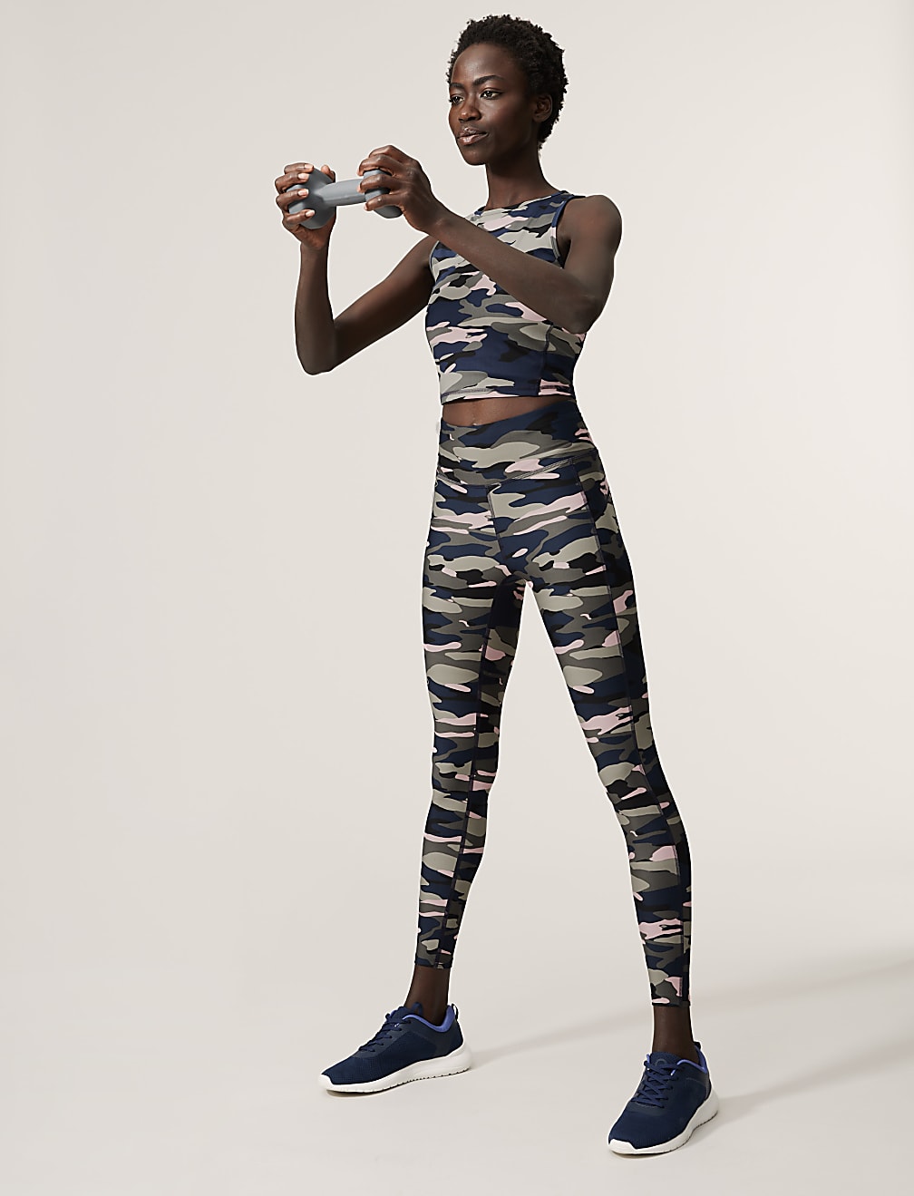 Go Move Printed High Waisted Gym Leggings