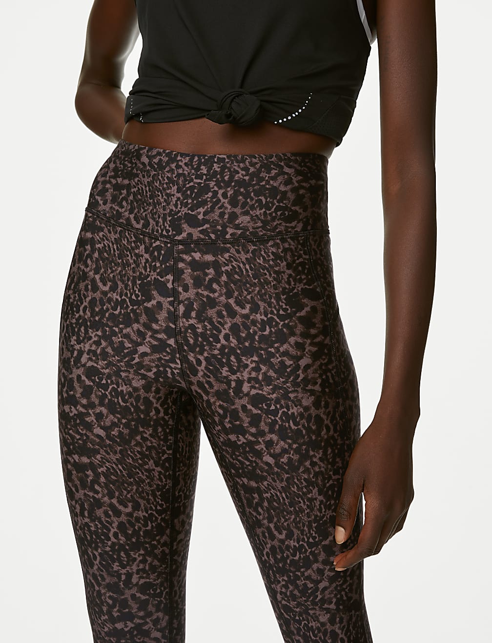 Go Move Printed High Waisted Gym Leggings