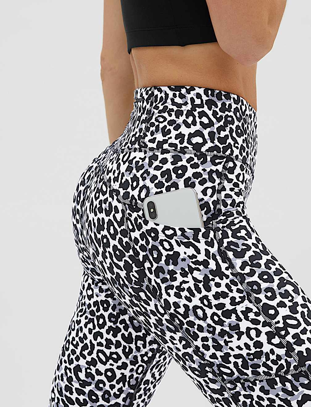 Go Move Printed High Waisted Gym Leggings