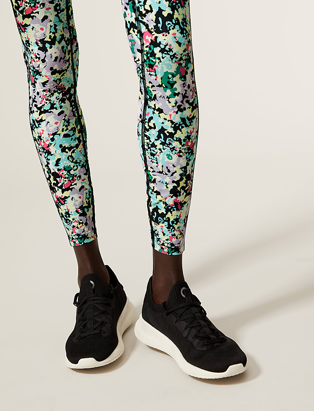 Go Move Printed High Waisted Gym Leggings