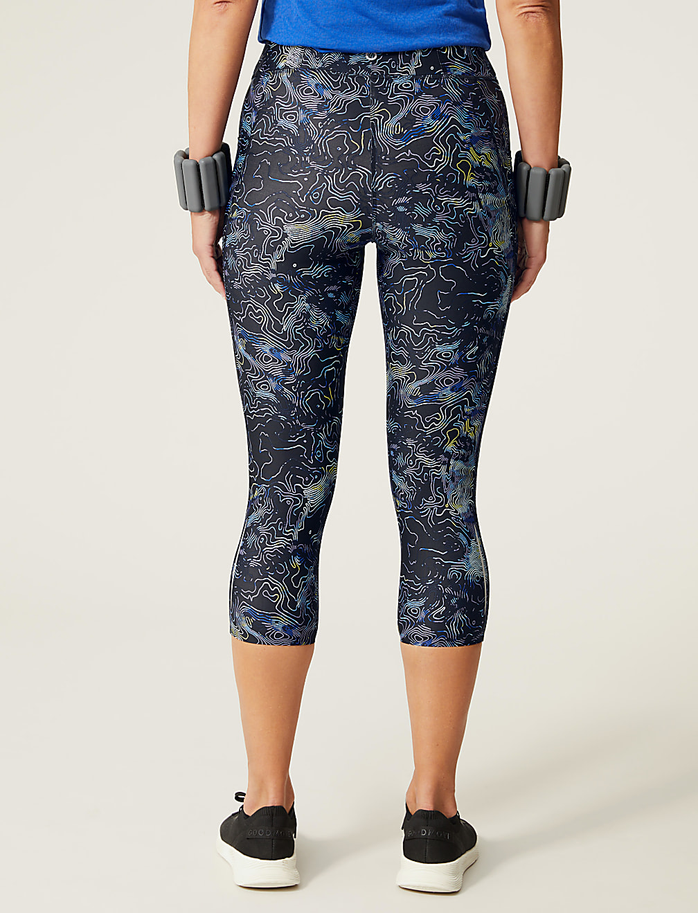 Go Train Printed High Waisted Gym Leggings