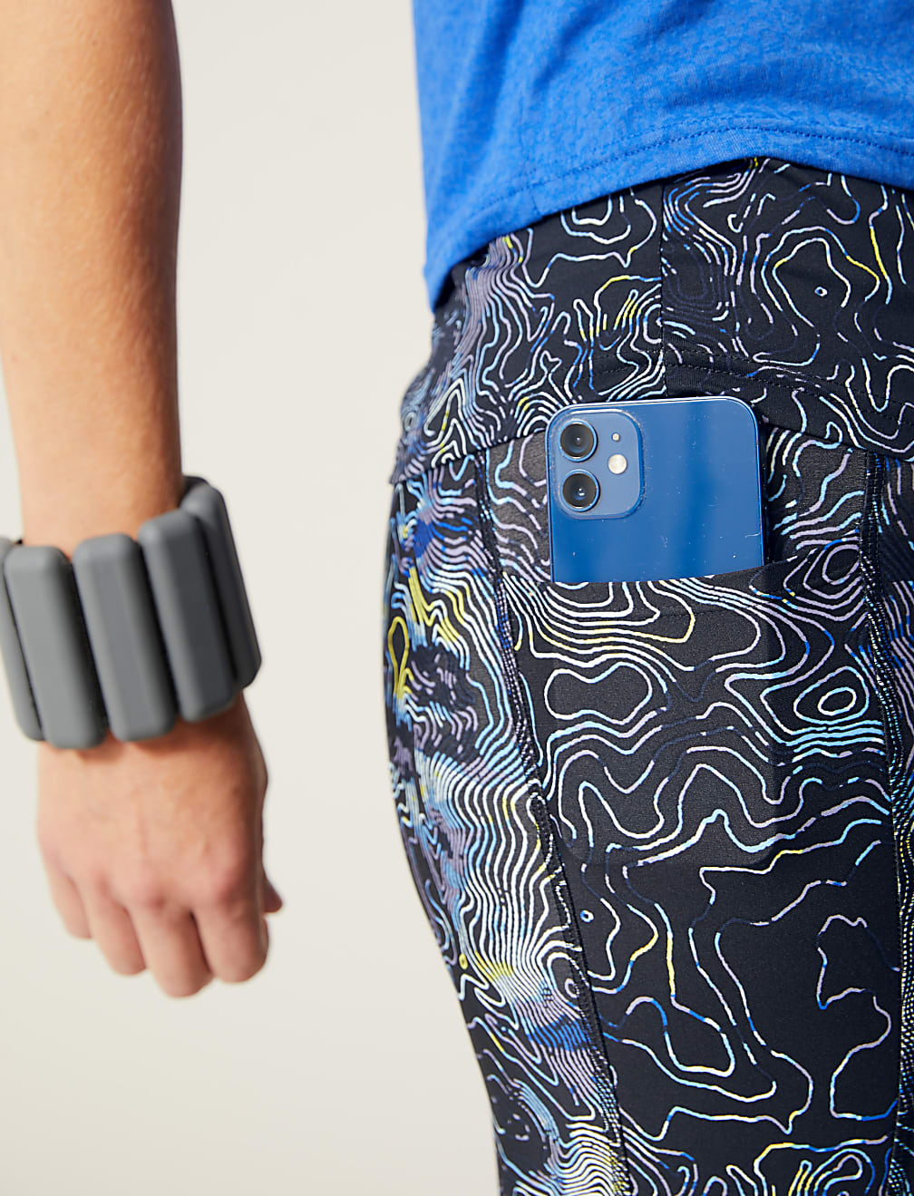 Go Train Printed High Waisted Gym Leggings