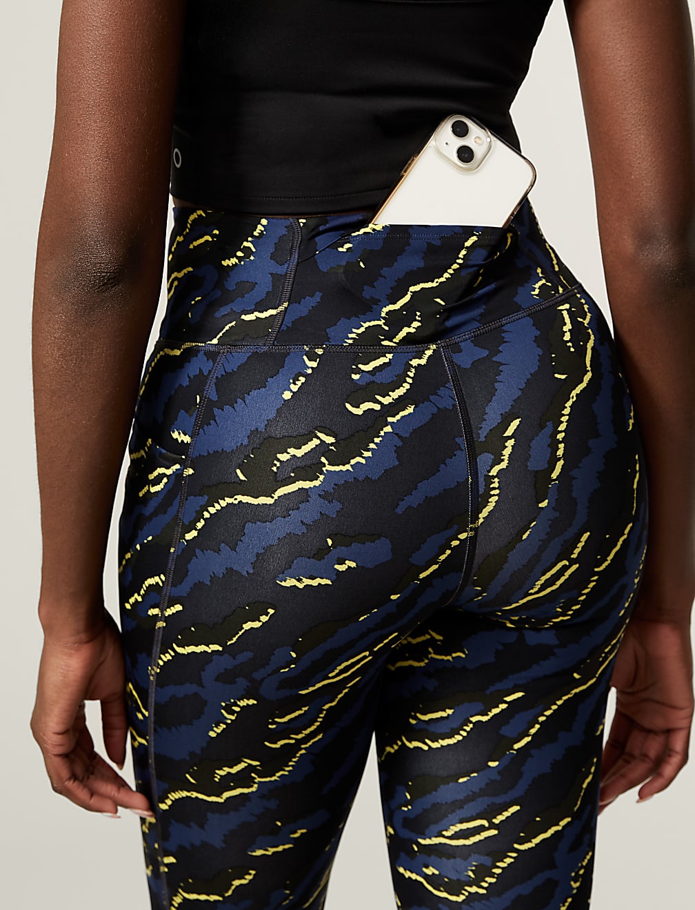 Go Train Printed High Waisted Gym Leggings