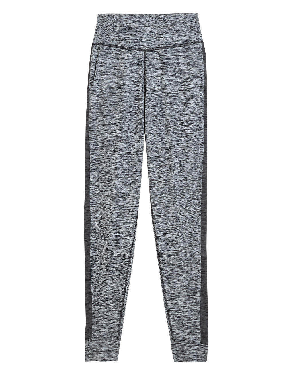Cuffed High Waisted Sports Joggers