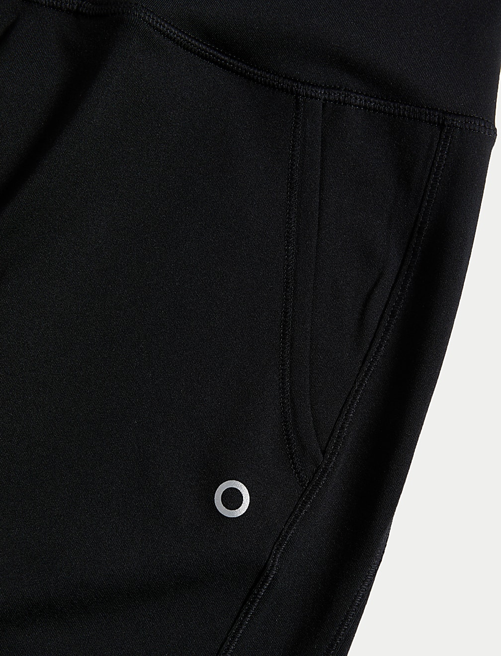 Cuffed High Waisted Sports Joggers