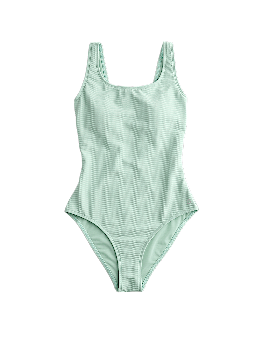 Tummy Control Textured Padded Scoop Back Swimsuit