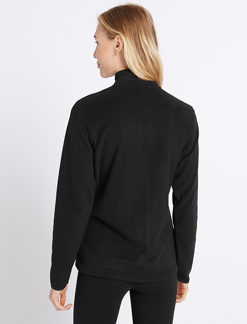 Funnel Neck Fleece Jacket
