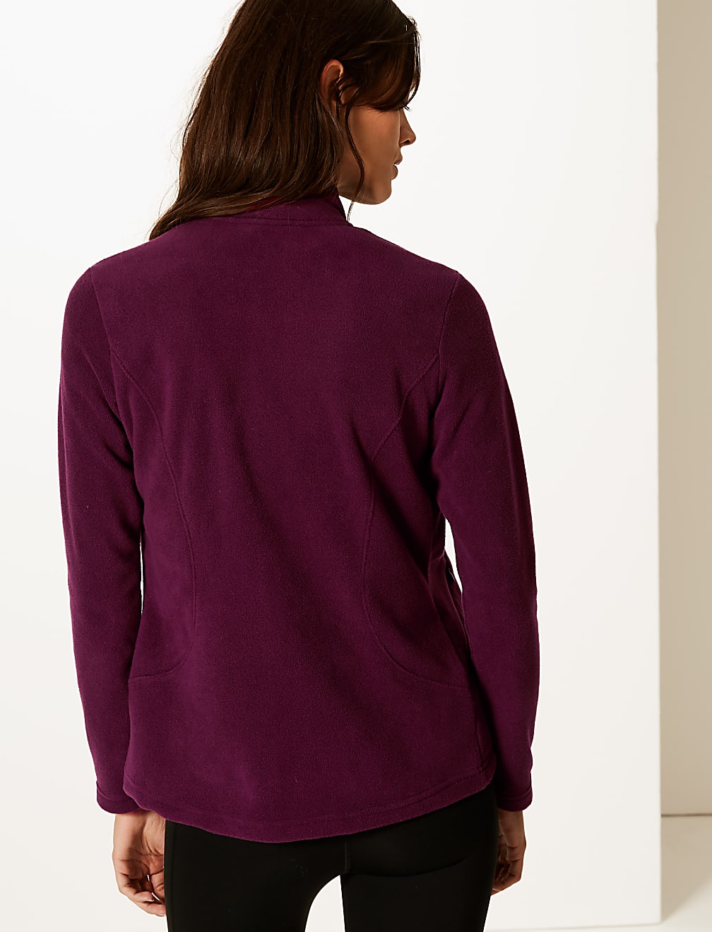Panelled Fleece Jacket