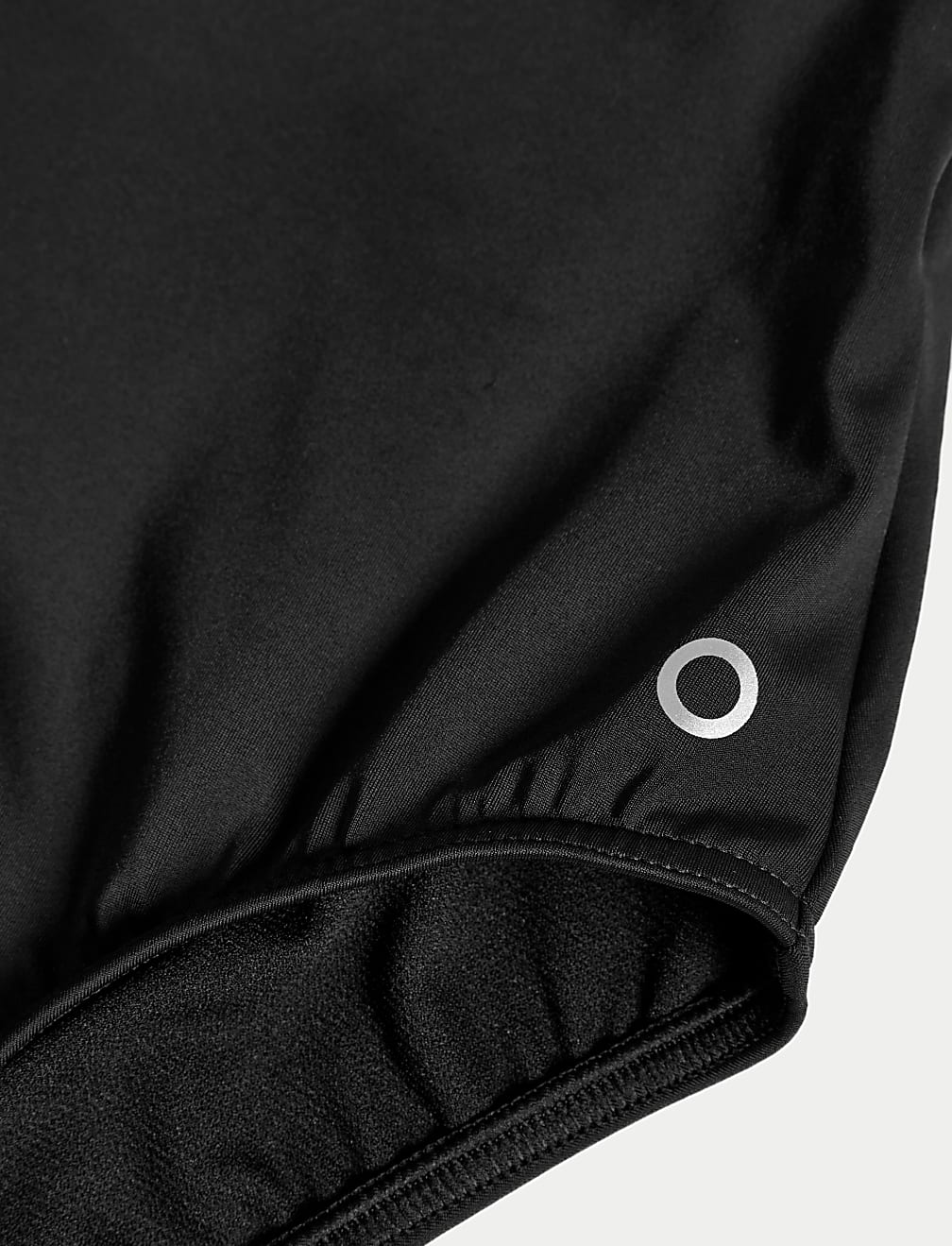 Paneled High Neck Swimsuit