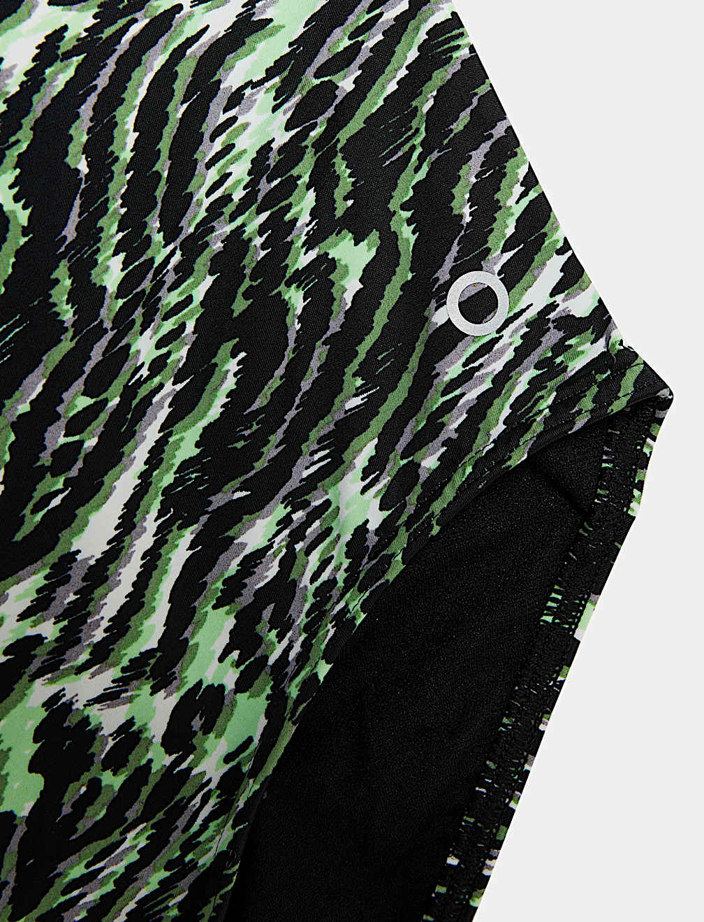 Animal Print Padded Scoop Neck Swimsuit