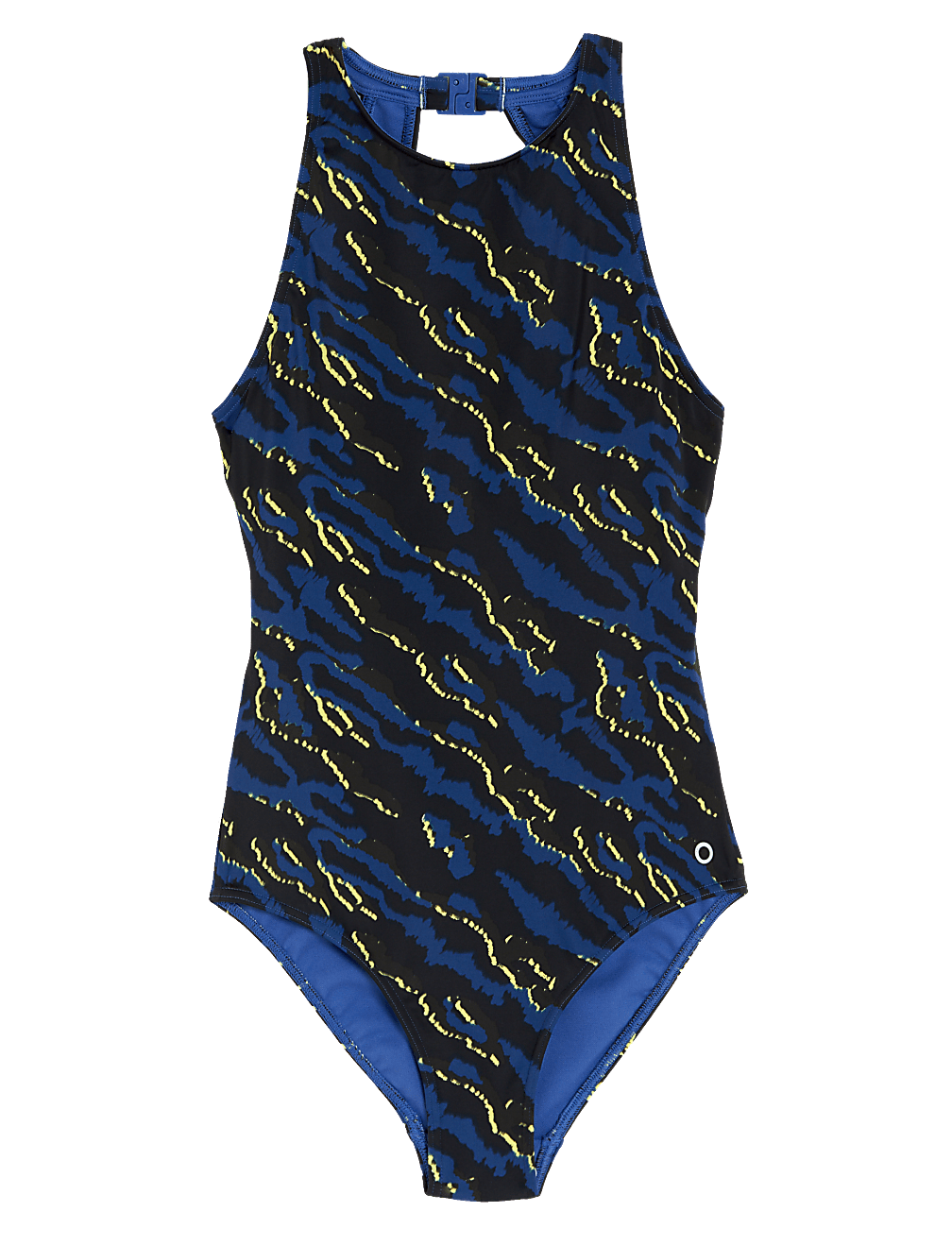 Printed Halterneck Swimsuit