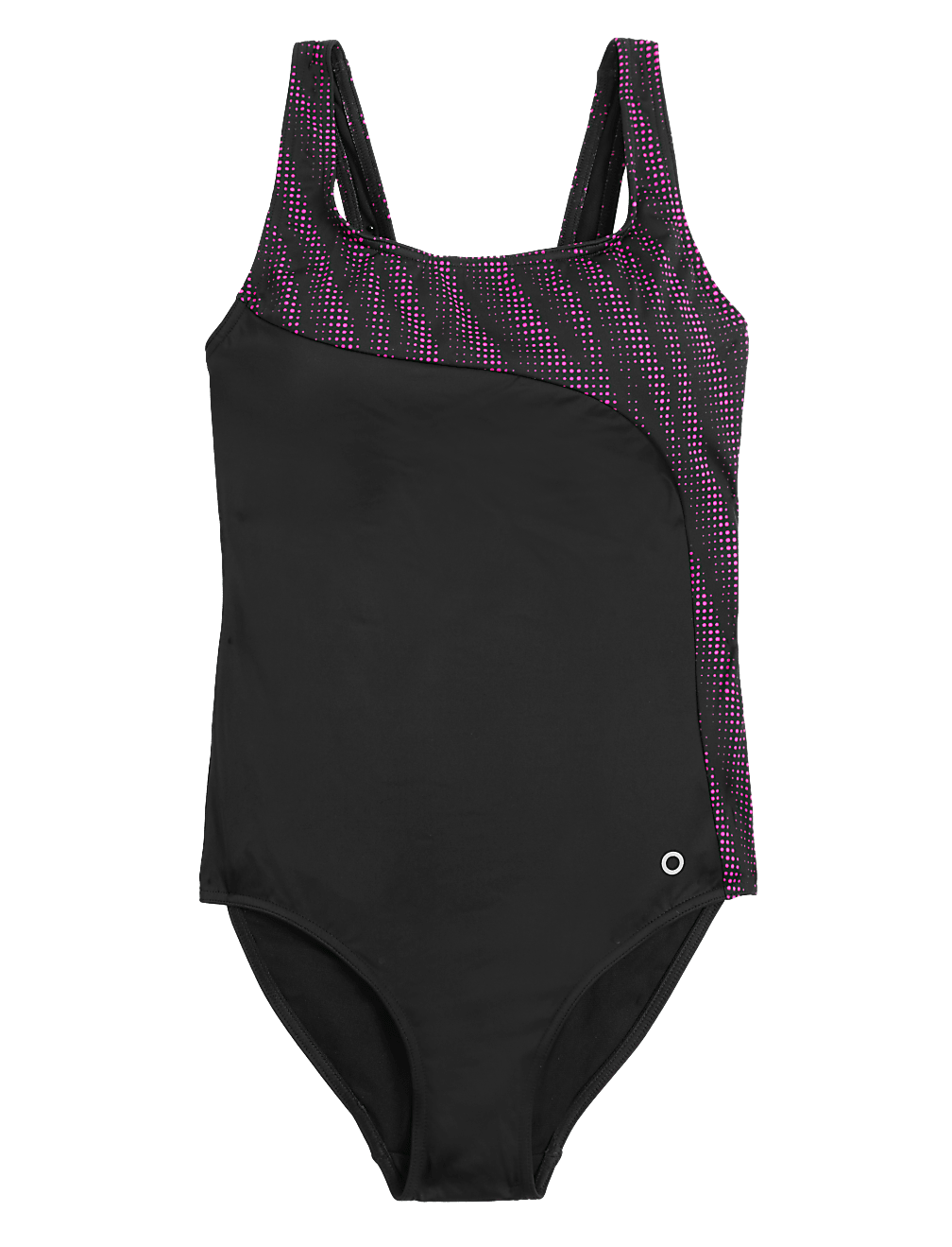 Printed Padded Scoop Neck Swimsuit