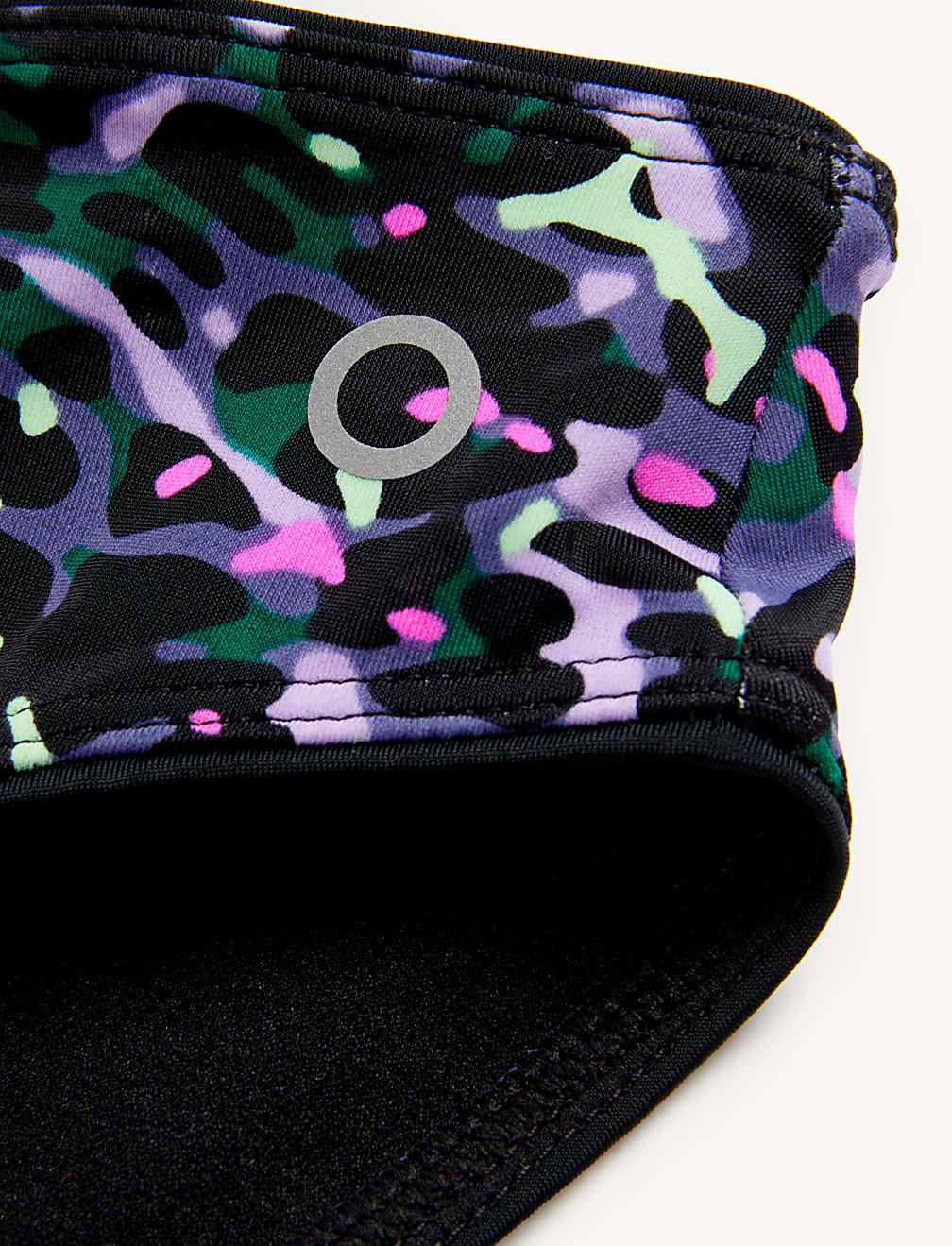 Printed High Leg Bikini Bottoms
