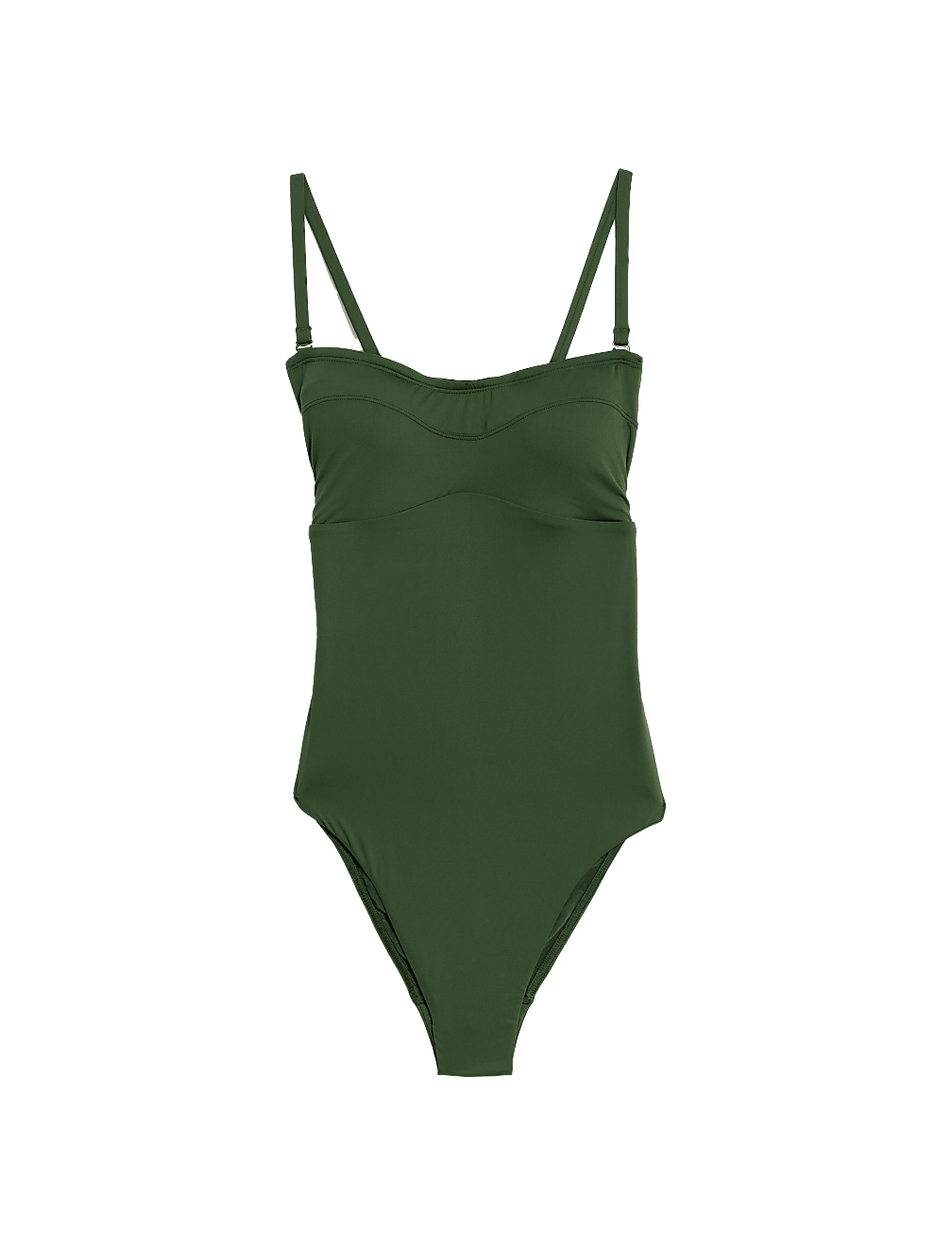 360 Tummy Control Padded Bandeau Swimsuit