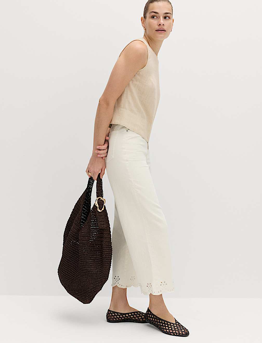Vest with Linen
