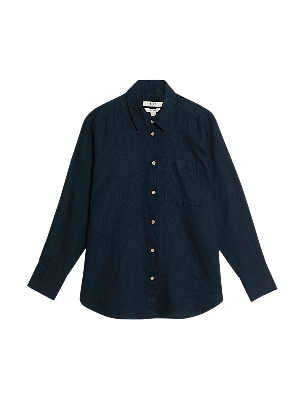 Pure Linen Girlfriend Shirt