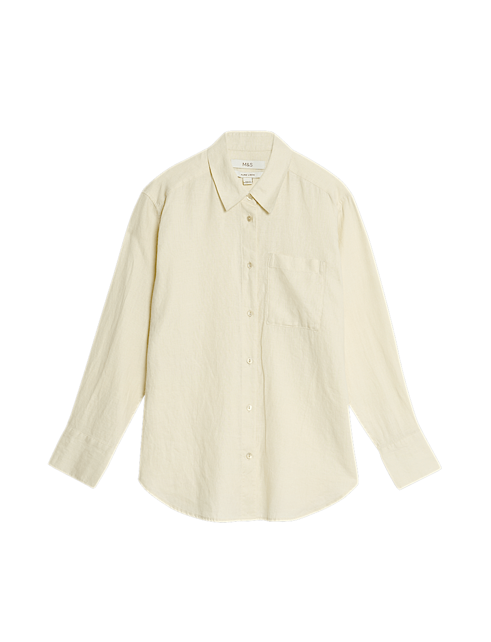 Pure Linen Girlfriend Shirt
