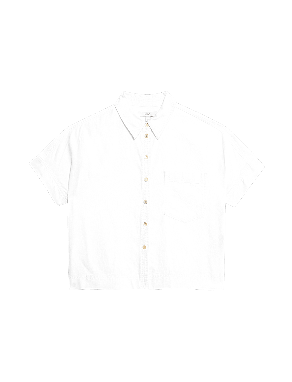 Linen Rich Collared Shirt