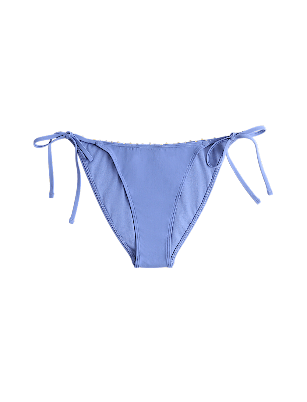 Bead Detail Tie Side Bikini Bottoms