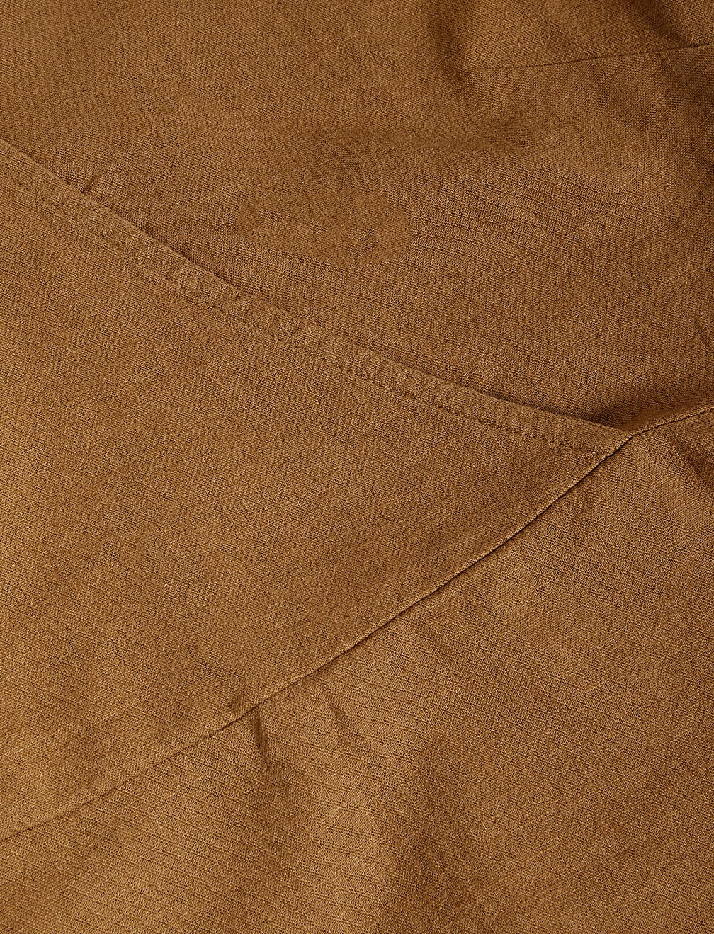 Linen Rich V Neck Kimono Sleeve Blouse