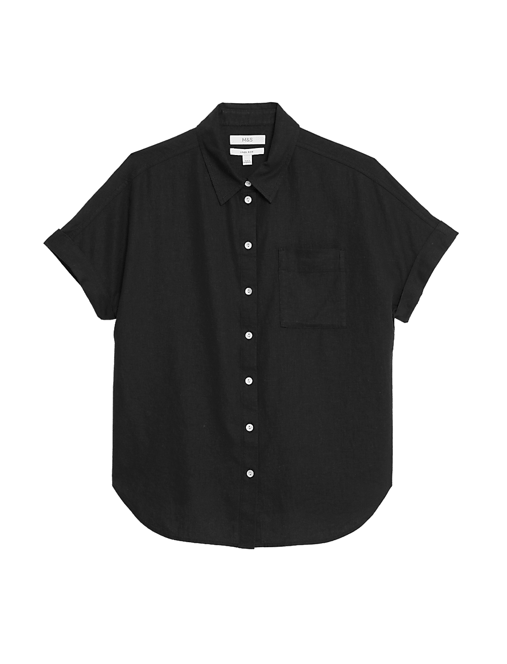 Linen Rich Collared Shirt